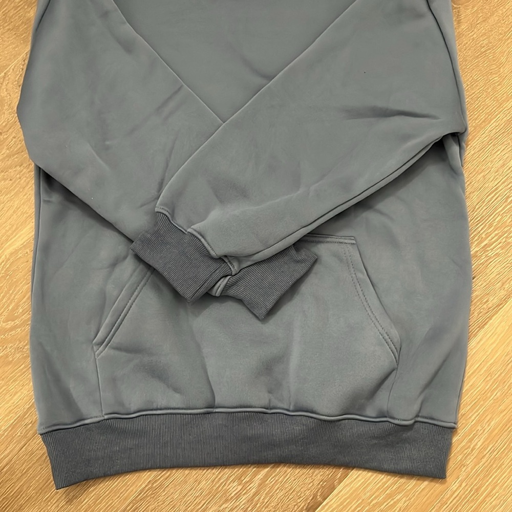Blue Basic Hoodie - Picture 3 of 4